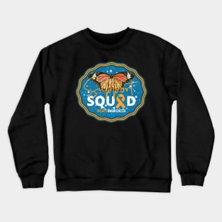 COPD Awareness Support Squad Butterfly Edition Crewneck Sweatshirt